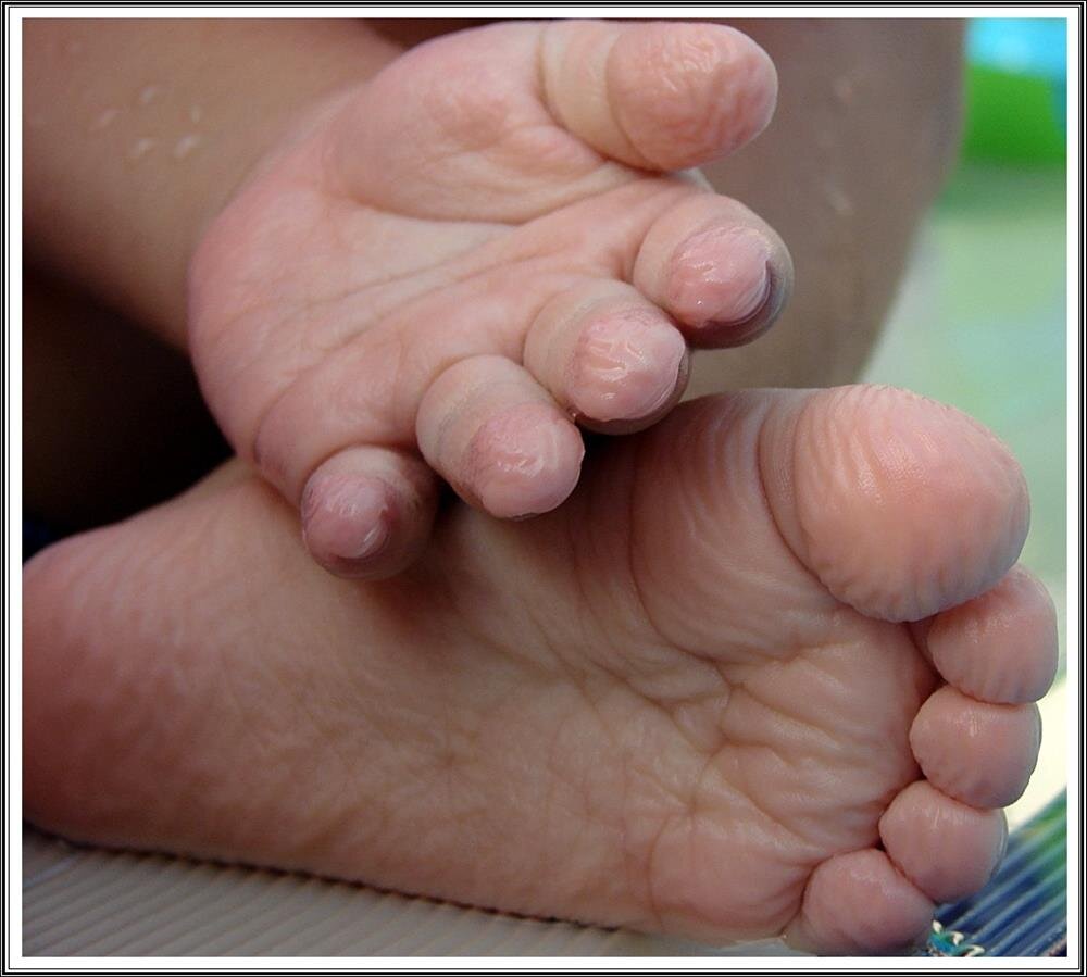 Suda kırışan parmakların şaşırtıcı faydaları