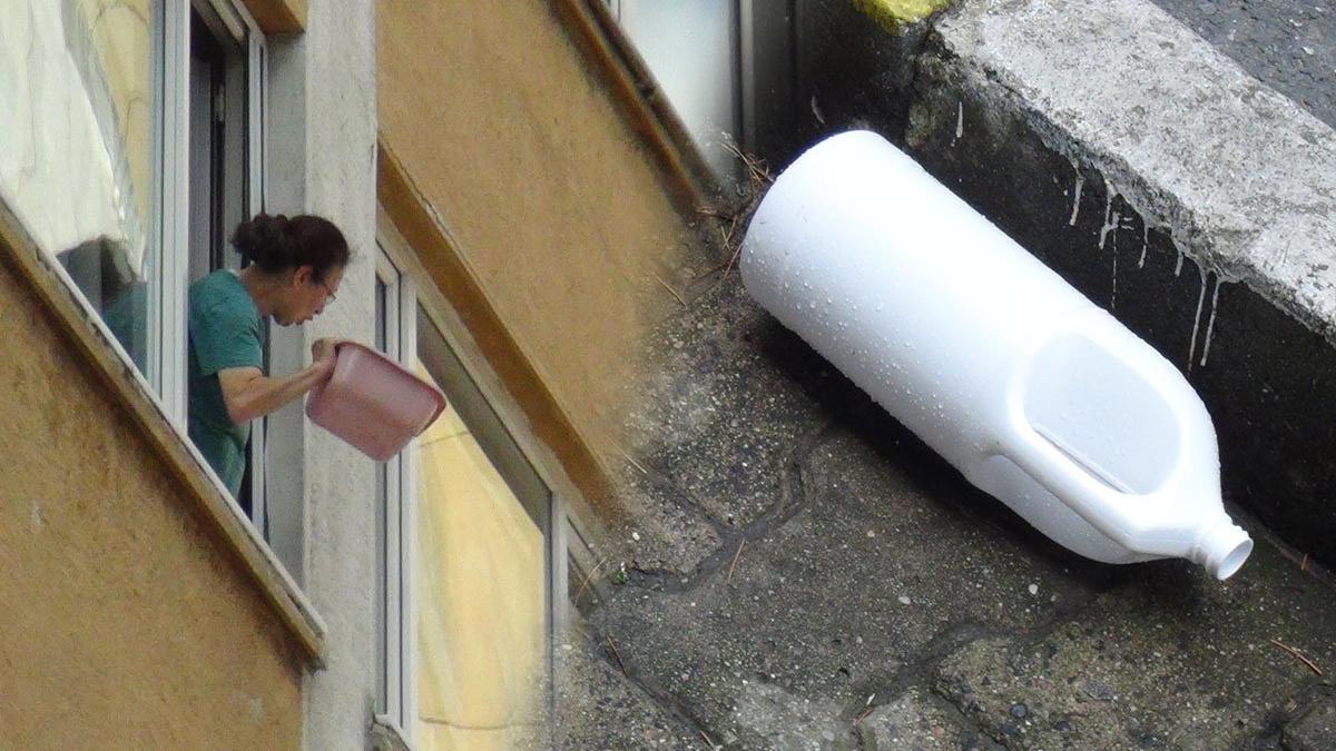 İstanbul’da yoldan geçenlerin üstüne kezzap döken kadın gözaltına alındı