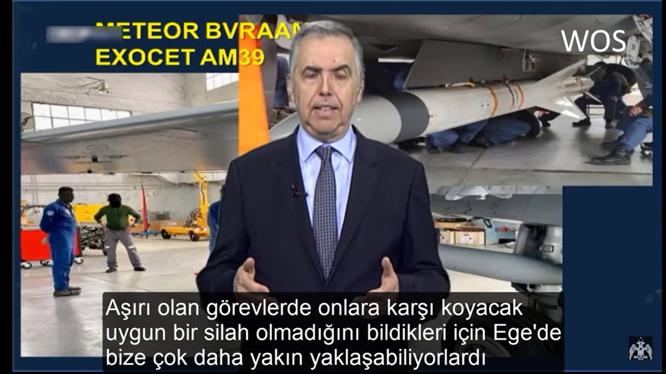 Yunan spiker tarihini unuttu! 'TCG Anadolu'yu ve Türk Tanker Uçaklarını Meteor ve Exocet Füzeleri ile Vuracağız'