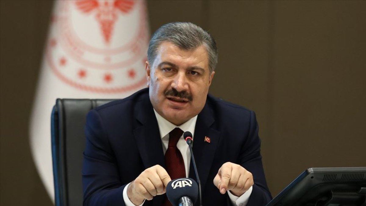 Bakan Koca'dan grip vakalarındaki artışa karşı "maske" uyarısı