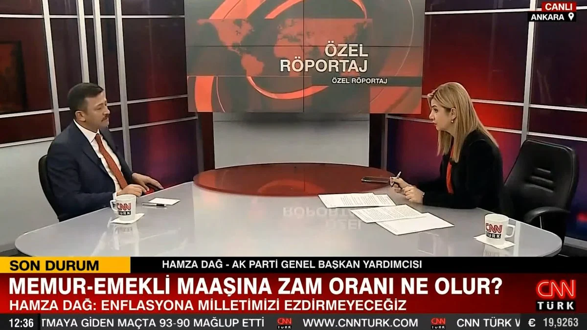 AK Partili Hamza Dağ emeklilere yapılacak maaş zammına ilişkin konuştu