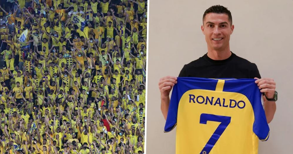 Al-Nassr taraftarları, Cristiano Ronaldo transferini "Siuuu" sevinciyle kutladı
