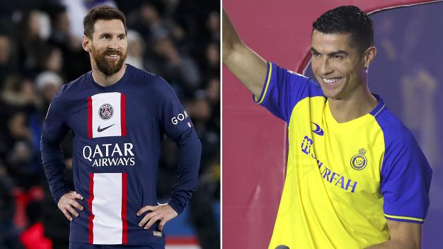 Messi ve Ronaldo tekrar bir araya geldi.