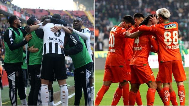 Beşiktaş - Alanyaspor: Muhtemel 11'ler