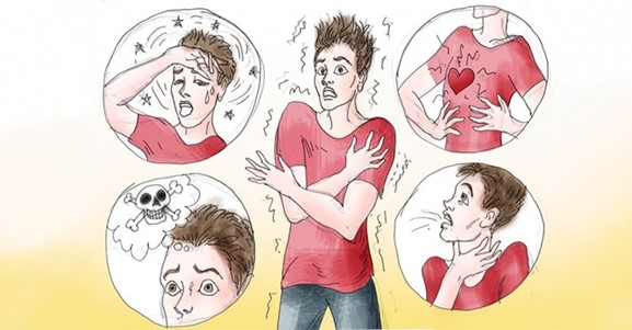 Panik atak nedir? Panik atak belirtileri nelerdir? Panik atak neden olur? Panik atak nasıl geçer? Panik atak testi? Panik atak için hangi doktora gidilir? Panik atak ağrıları nerelerde olur?