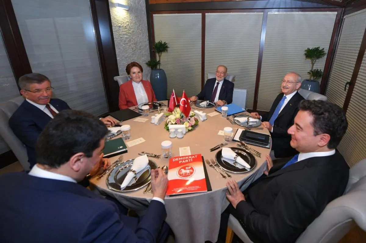 Altılı masa aralık sonunda toplanacak