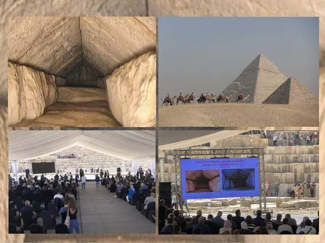 Büyük Giza Piramidi'ndeki gizli koridorun gizemi çözüldü