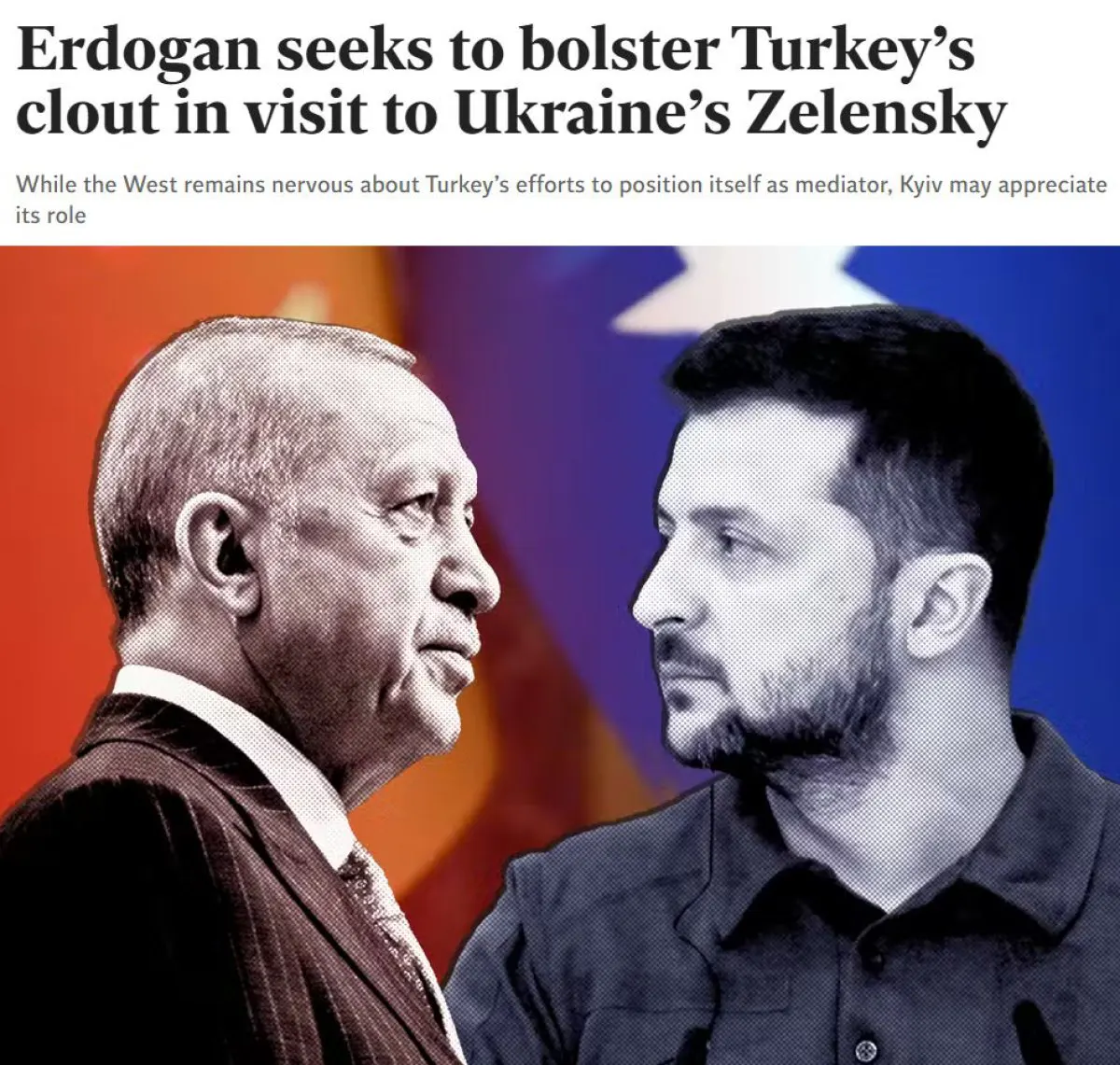 Independent, Türkiye'nin Ukrayna'daki arabuluculuk rolünü vurguladı