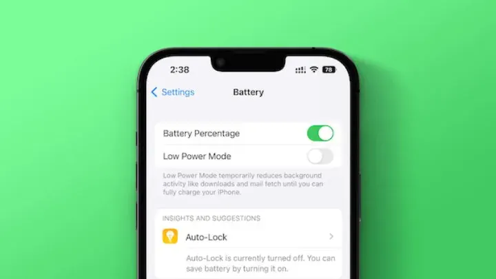 İPhone X’le giden pil yüzdesi 5 yıl sonra iOS 16 ile geri geldi