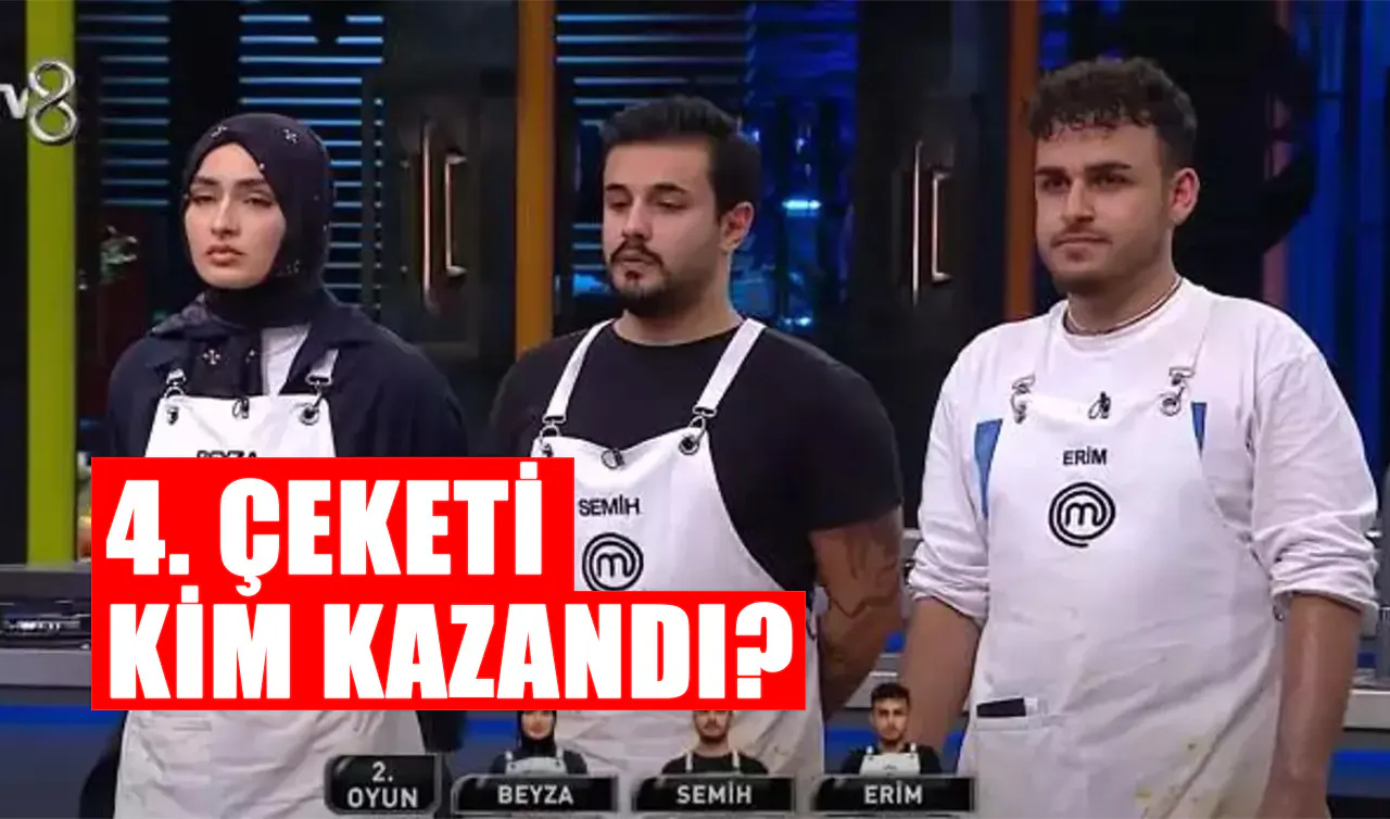 MasterChef Ceketi Kim Kazandı? MasterChef 4. Ceketi Kim Giydi? 25 Aralık 2024 Bölümünde Yaşananlar