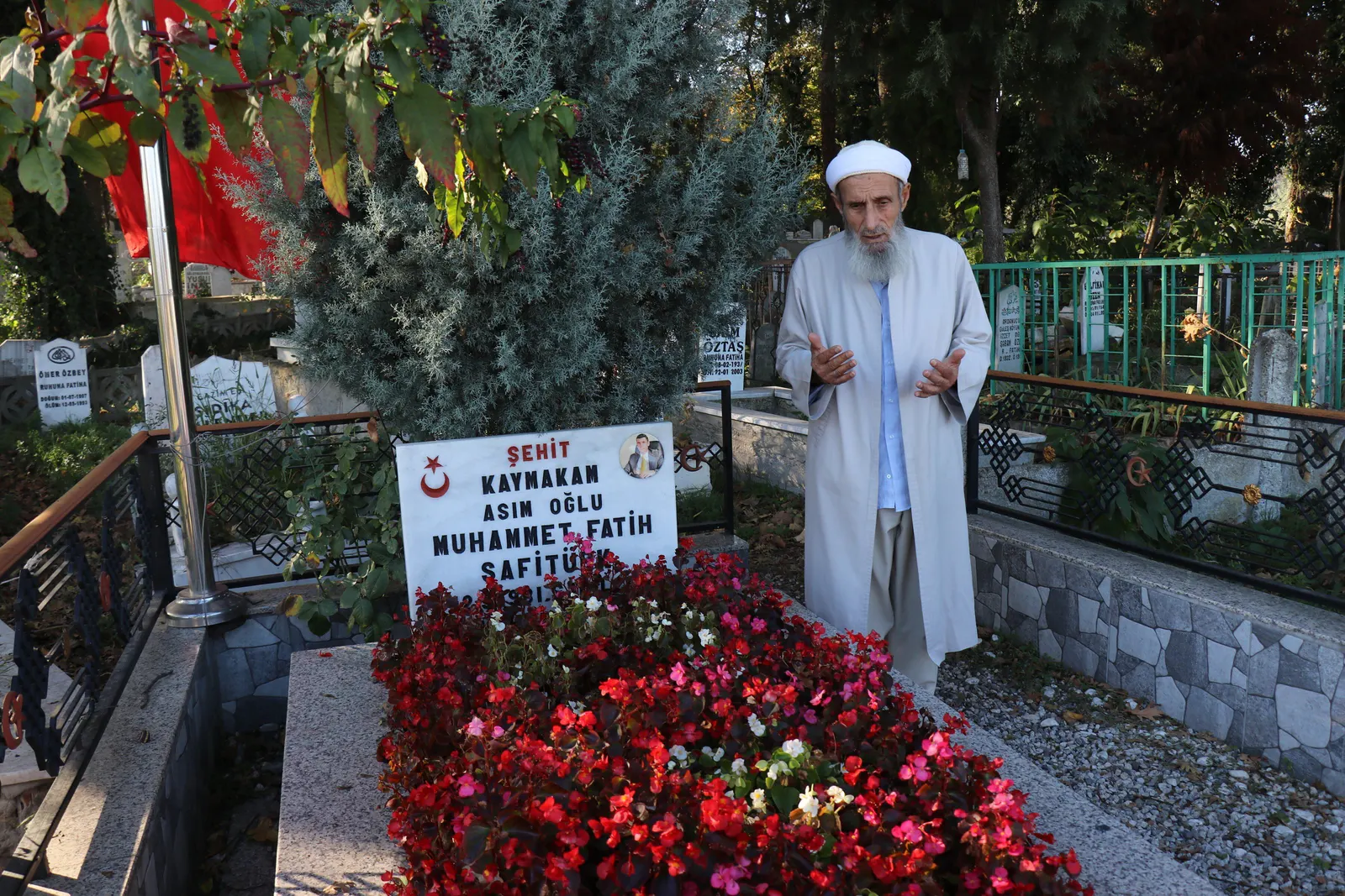 Şehit Kaymakam'ın babası vefat etti