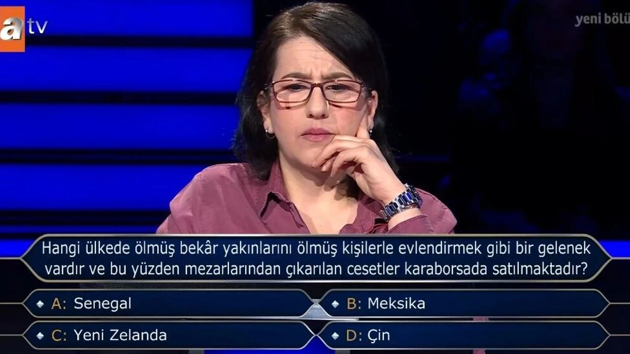 Hangi ülkede ölmüş bekâr yakınlarını ölmüş kişilerle evlendirmek gibi bir gelenek vardır ve bu yüzden mezarlarından çıkarılan cesetler karaborsada satılmaktadır?