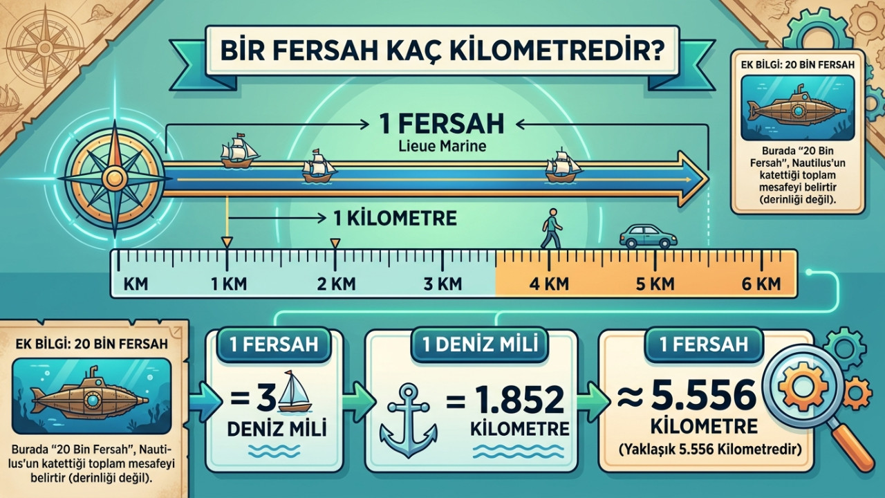20.000 Fersah Ne Demek? 1 Fersah Kaç KM Eder?