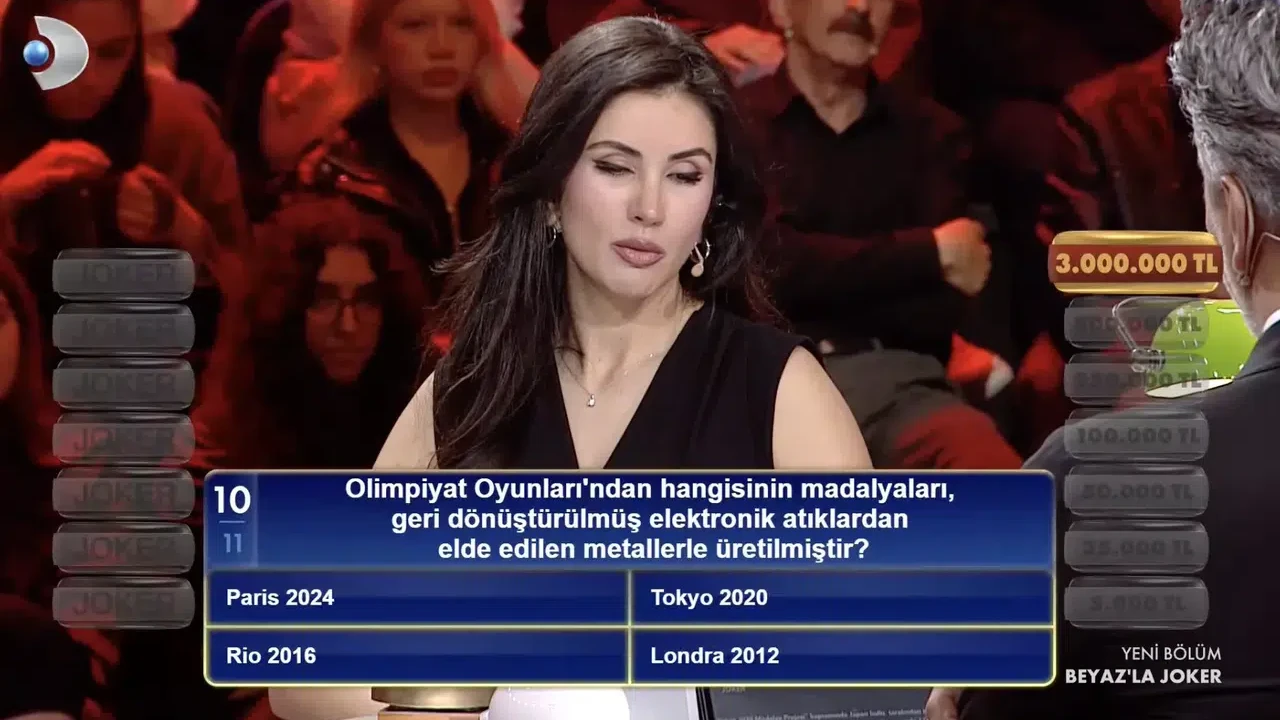 Olimpiyat Oyunlarından Hangisinin Madalyaları, Geri Dönüştürülmüş Elektronik Atıklardan Elde Edilen Metallerle Üretilmiştir? Paris 2024, Tokyo 2020, Rio 2016, Londra 2012