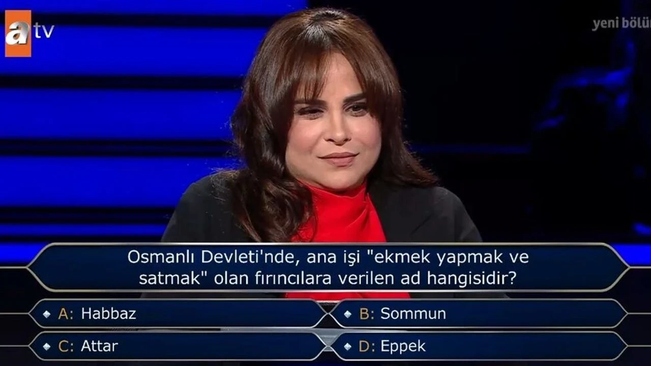 Osmanlı Devleti'nde, Ana İşi "Ekmek Yapmak Ve Satmak" Olan Fırıncılara Verilen Ad Hangisidir? Habbaz, Sommun, Attar, Eppek