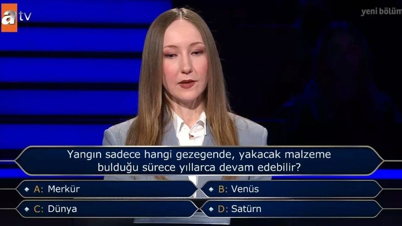 Yangın Sadece Hangi Gezegende, Yakacak Malzeme Bulduğu Sürece Yıllarca Devam Edebilir? Merkür, Venüs, Dünya, Satürn