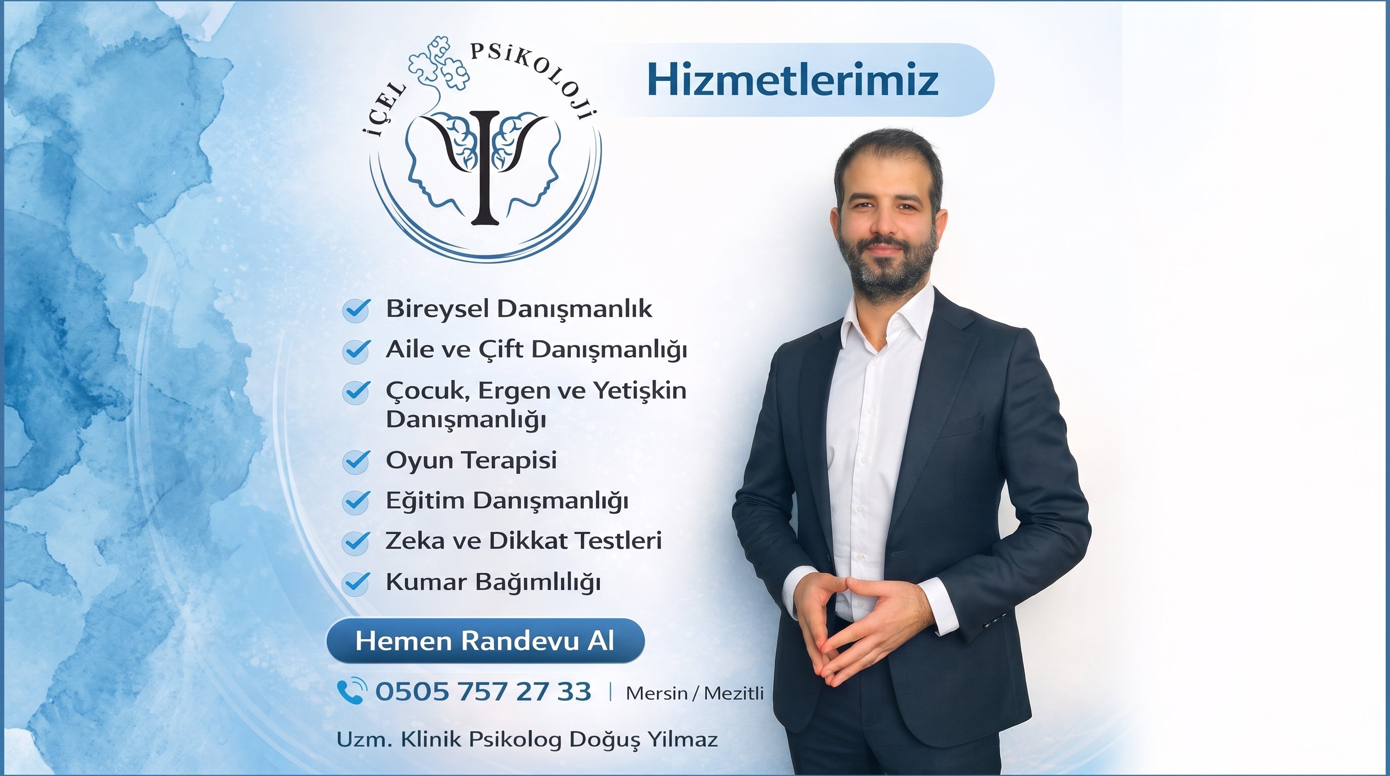 Mersin'de Psikolojik Destek Hizmetleri: İçel Psikoloji Danışmanlık Merkezi