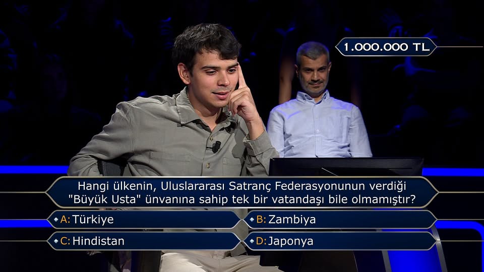 Hangi ülkenin, Uluslararası Satranç Federasyonunun verdiği "Büyük Usta" ünvanına sahip tek bir vatandaşı bile olmamıştır?